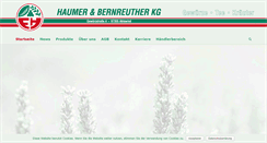 Desktop Screenshot of haumer.com