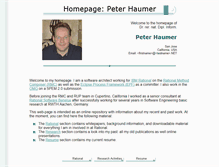 Tablet Screenshot of haumer.net